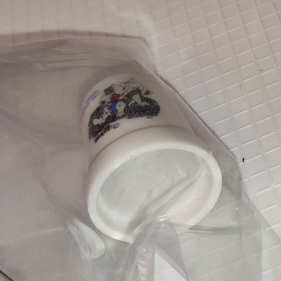 Texaditto Thimble I Found My Thrill on Bluebonnet Hill Collectible Vintage USA - Picture 5 of 6